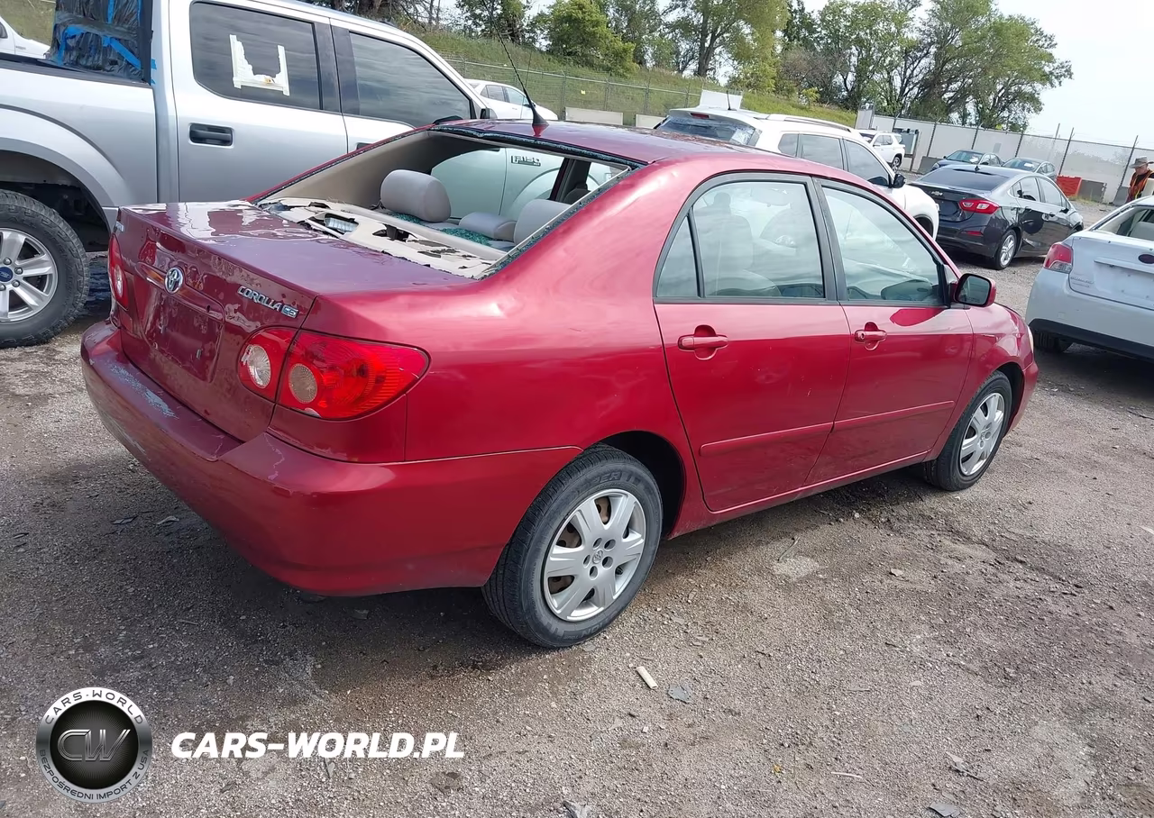 2005 Toyota Corolla Le VIN:1NXBR32E75Z362671 - 4