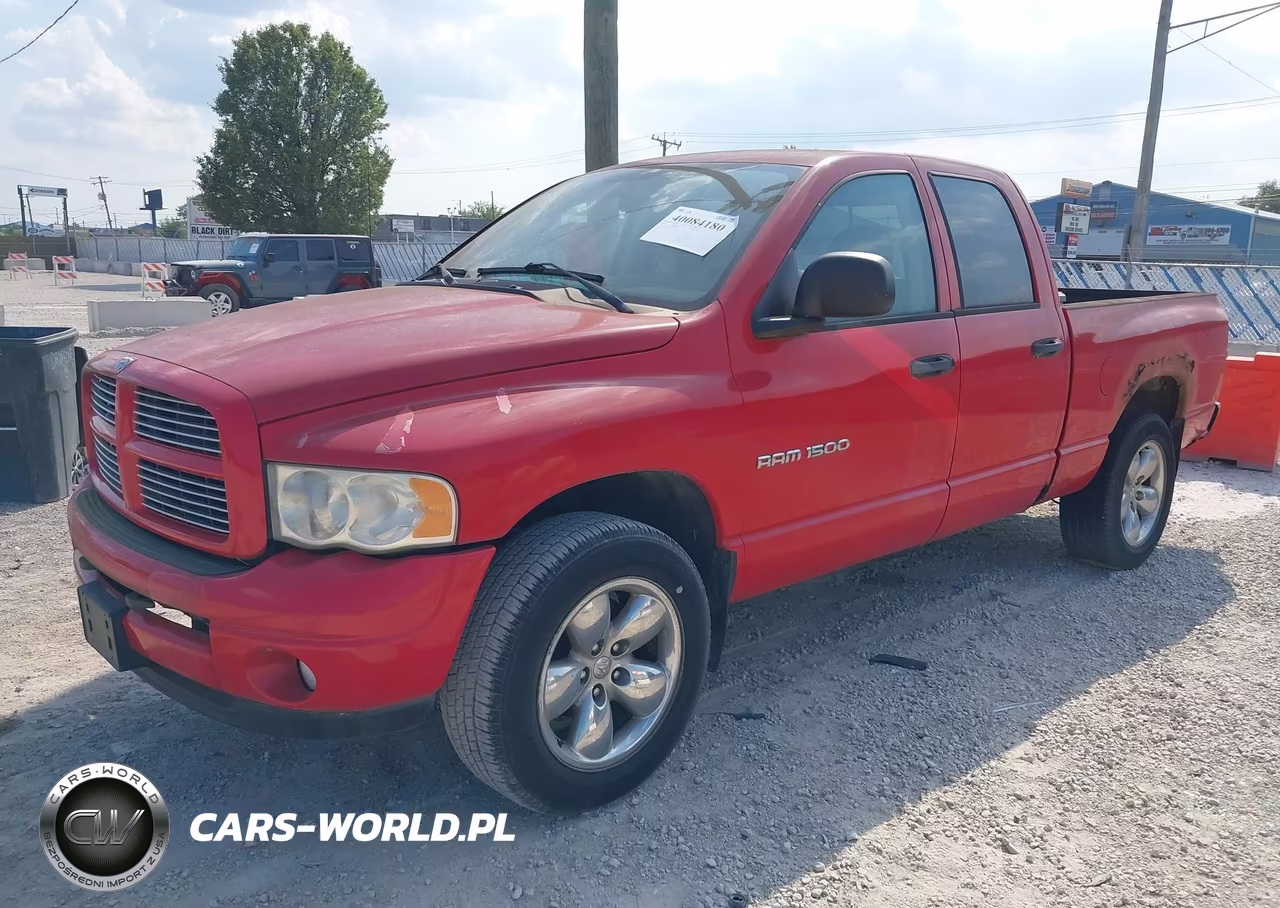 2003 Dodge Ram 1500 Slt-Laramie-St VIN:1D7HU18N43S365597 - 2