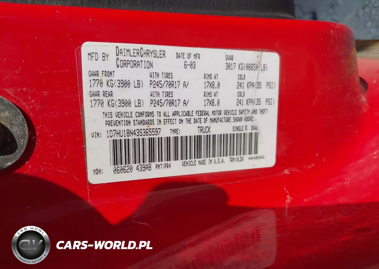 2003 Dodge Ram 1500 Slt-Laramie-St VIN:1D7HU18N43S365597 - 9