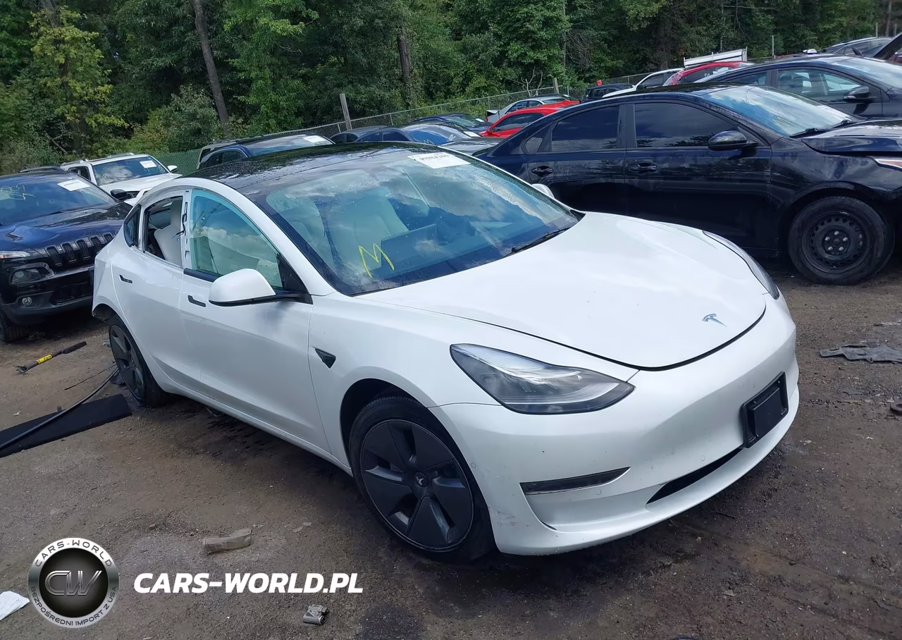 2022 Tesla Model 3 Long Range Dual Motor All-Wheel Drive VIN:5YJ3E1EB4NF115546 - 1