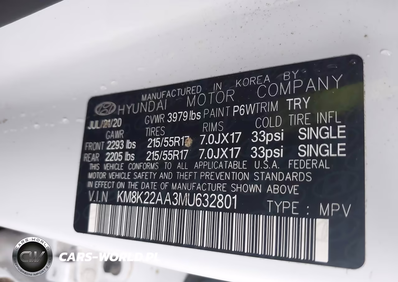 2021 Hyundai Kona Sel VIN:KM8K22AA3MU632801 - 9