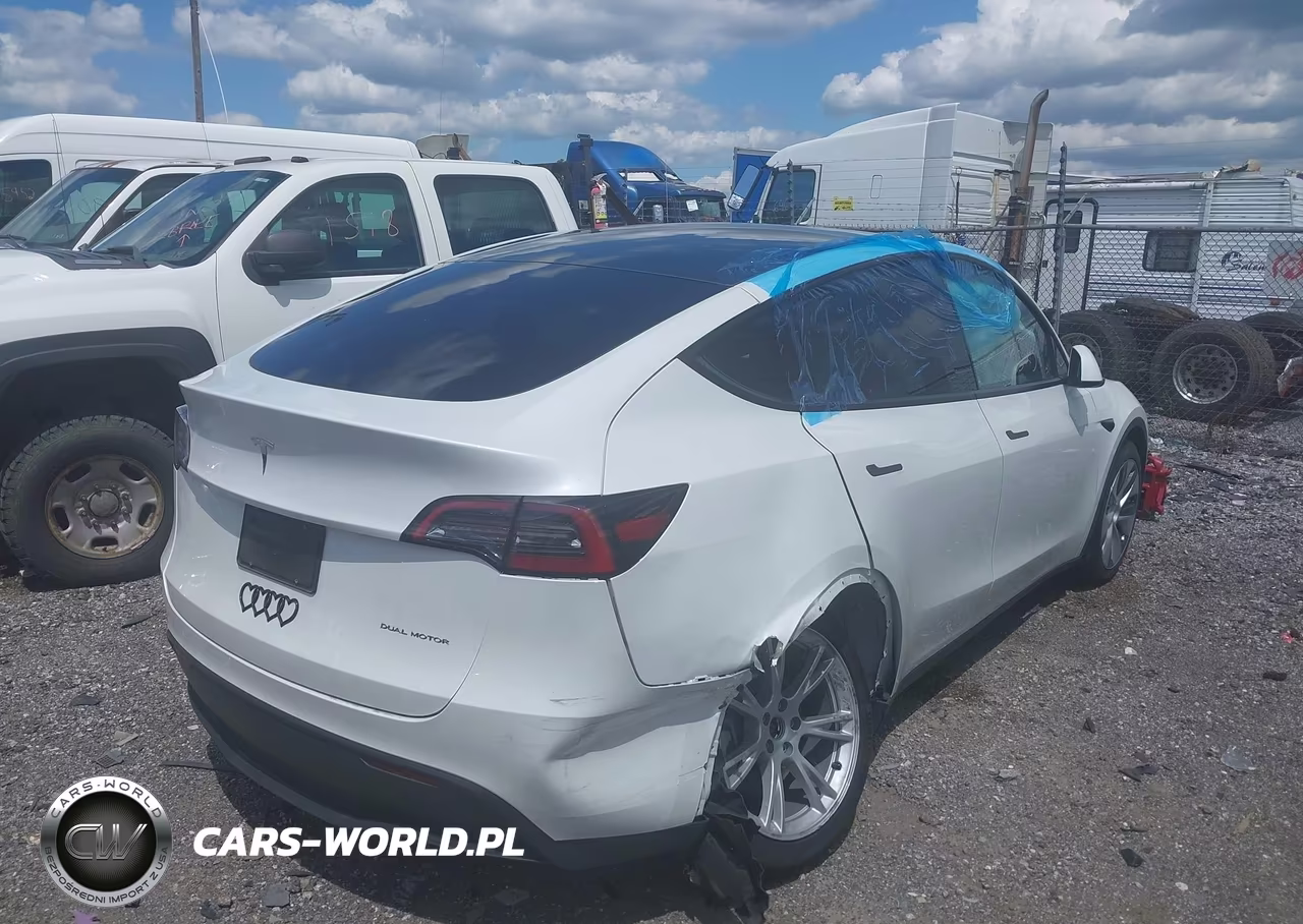 2023 Tesla Model Y Awd-Long Range Dual Motor All-Wheel Drive VIN:7SAYGDEE8PF797316 - 4