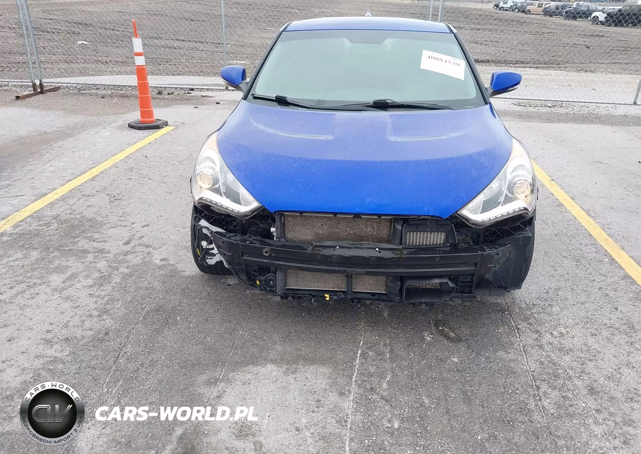 2015 Hyundai Veloster Turbo VIN:KMHTC6AE8FU222767 - 6