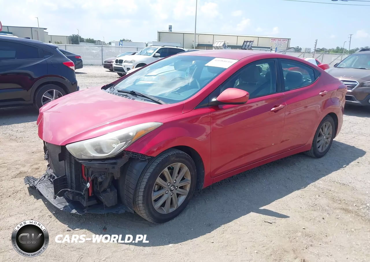 2014 Hyundai Elantra Se VIN:KMHDH4AE3EU082149 - 2