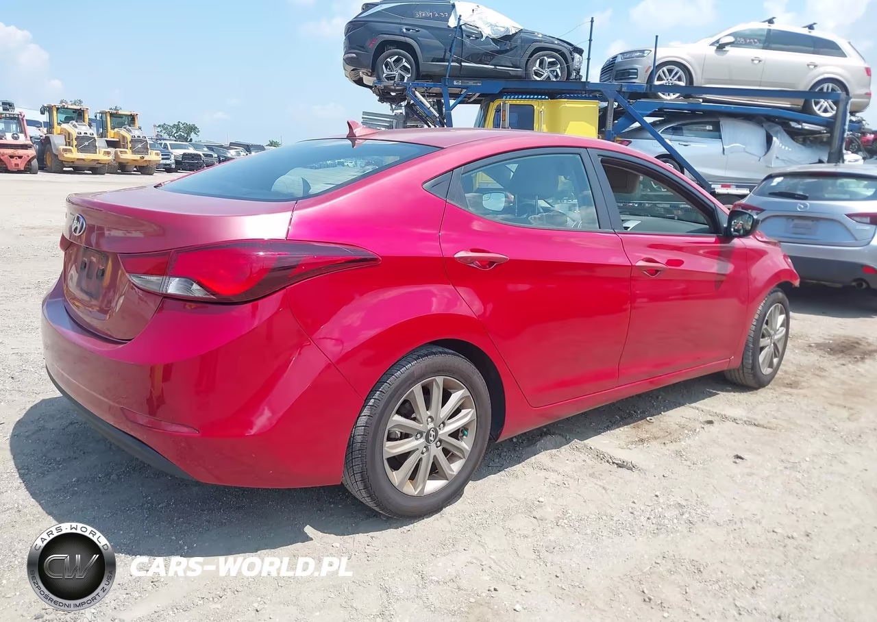 2014 Hyundai Elantra Se VIN:KMHDH4AE3EU082149 - 4