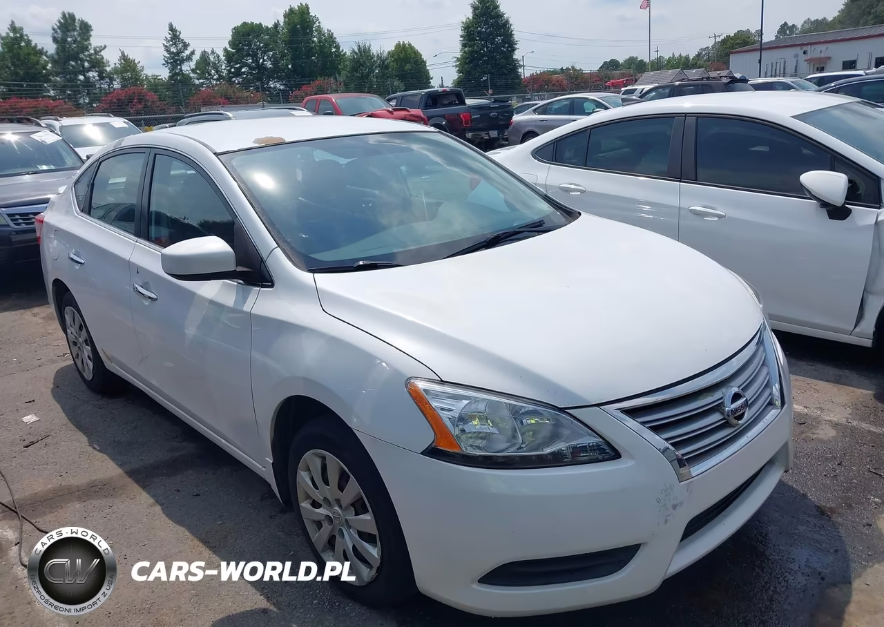 2014 Nissan Sentra Sv VIN:3N1AB7AP8EY314059 - 1