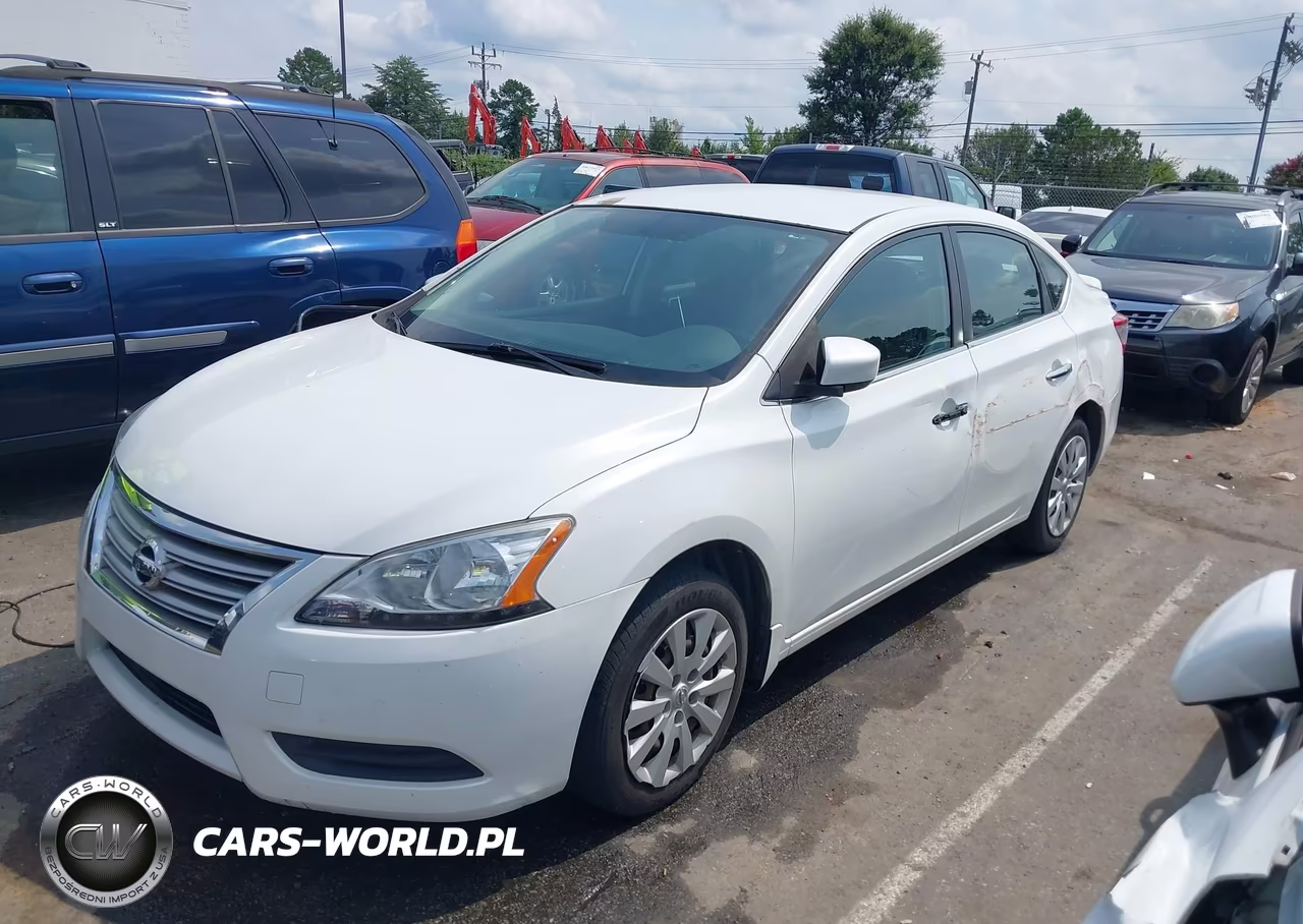 2014 Nissan Sentra Sv VIN:3N1AB7AP8EY314059 - 2