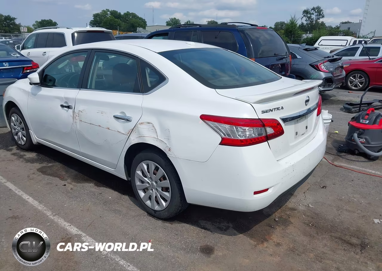 2014 Nissan Sentra Sv VIN:3N1AB7AP8EY314059 - 3