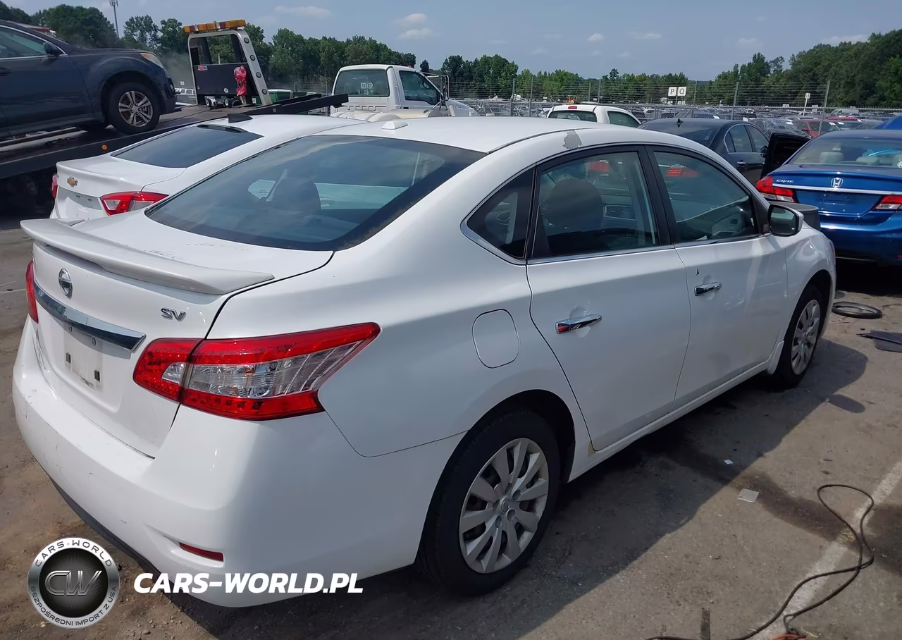2014 Nissan Sentra Sv VIN:3N1AB7AP8EY314059 - 4