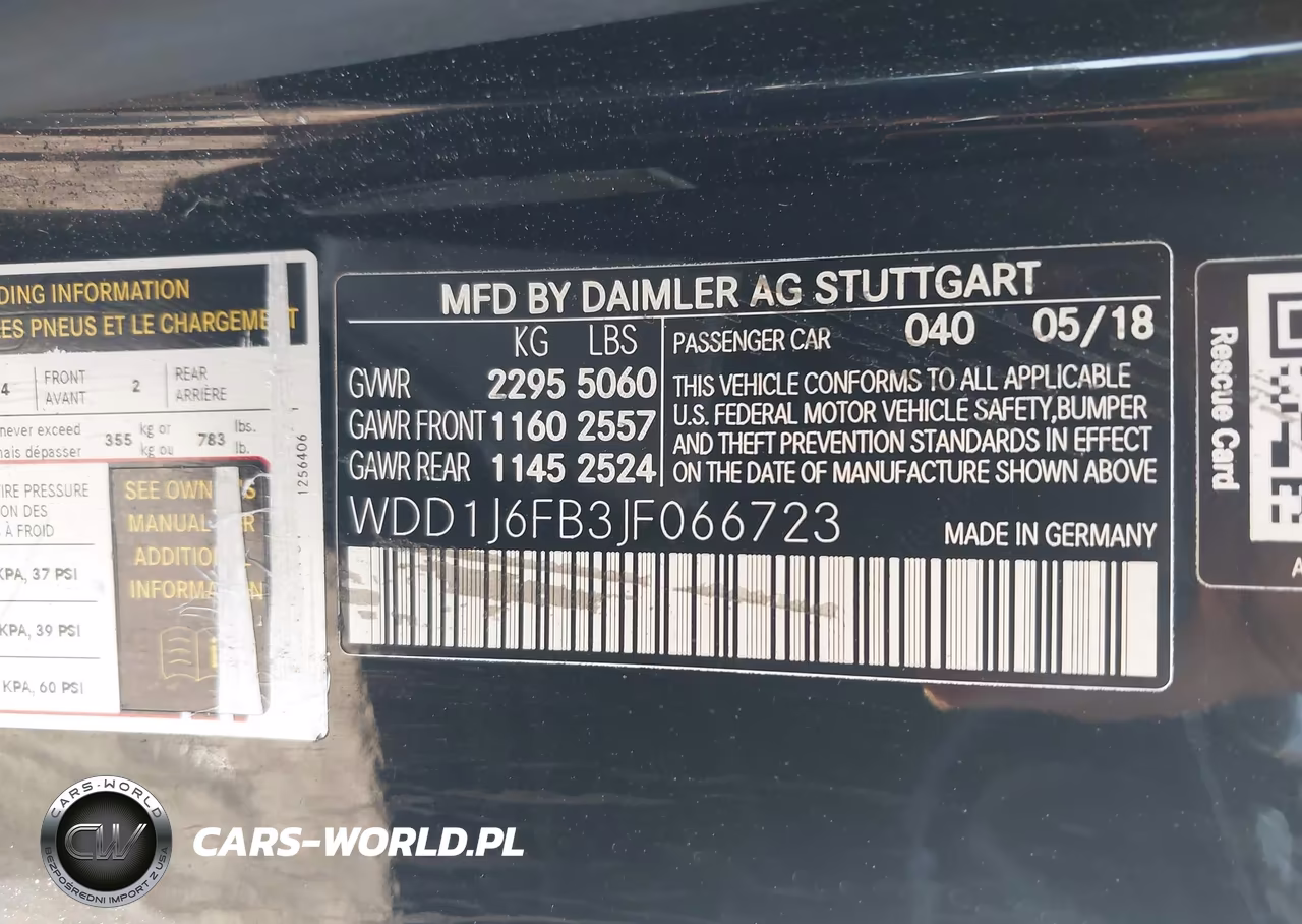 2018 Mercedes-Benz E 400 VIN:WDD1J6FB3JF066723 - 9