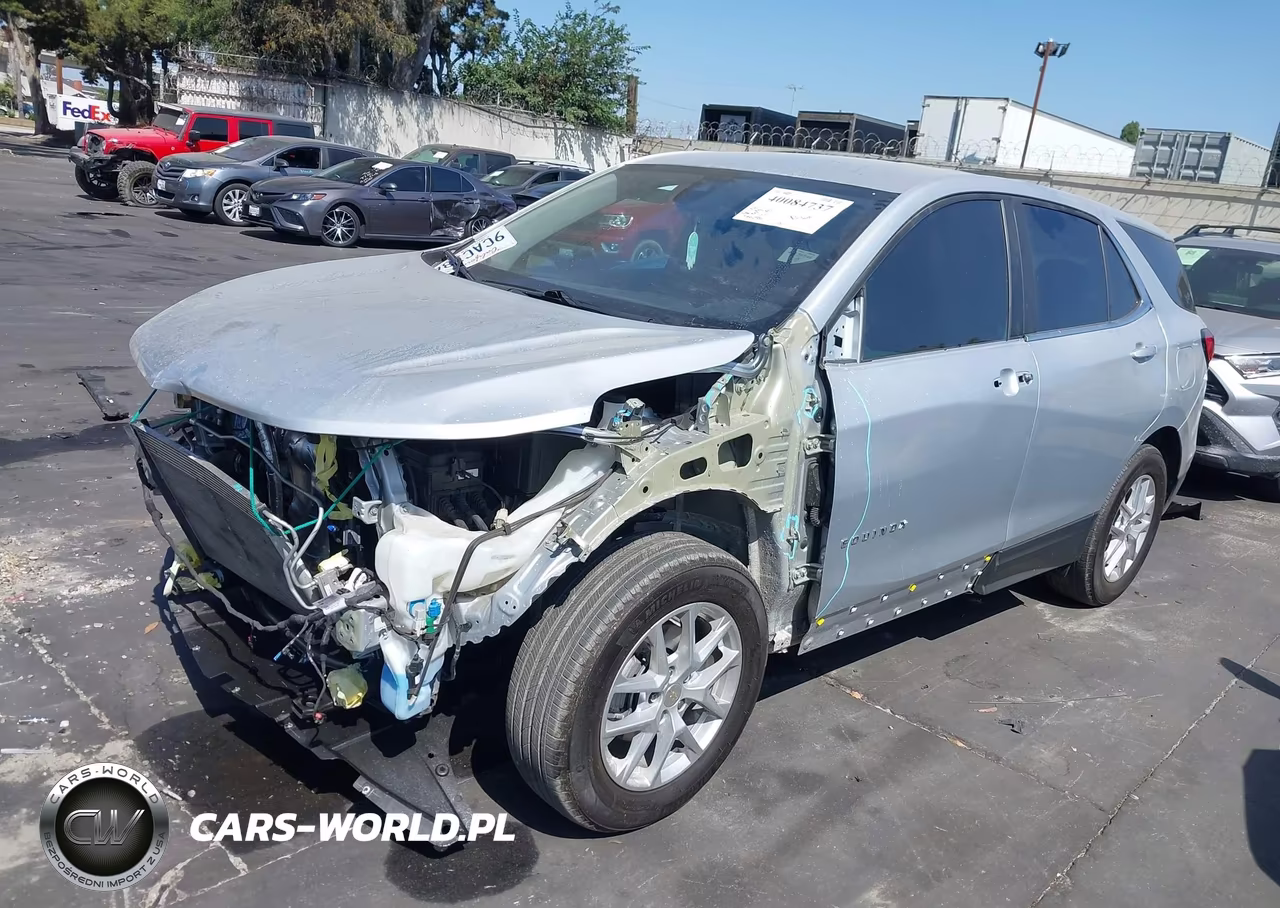 2022 Chevrolet Equinox Fwd Lt VIN:3GNAXKEV2NL234402 - 2