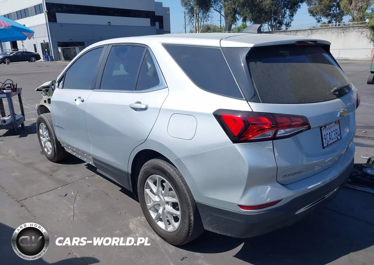 2022 Chevrolet Equinox Fwd Lt VIN:3GNAXKEV2NL234402 - 3