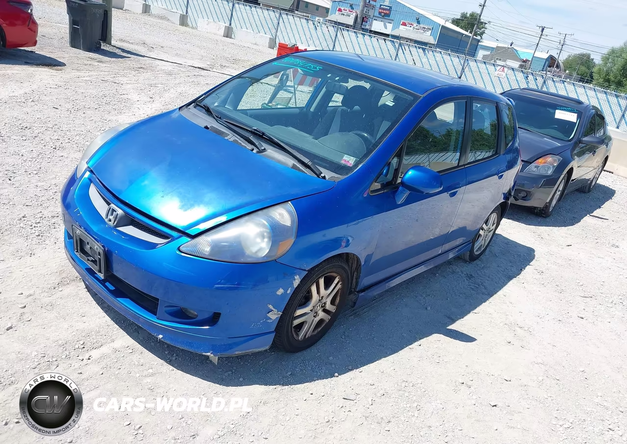 2008 Honda Fit Sport VIN:JHMGD38638S041962 - 2