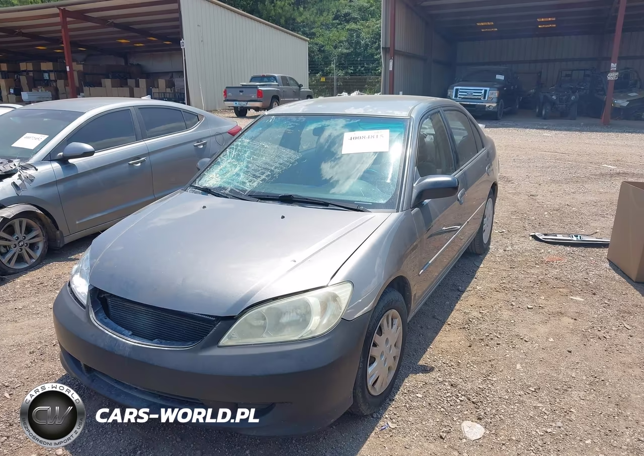 2005 Honda Civic Lx VIN:2HGES16575H582241 - 2
