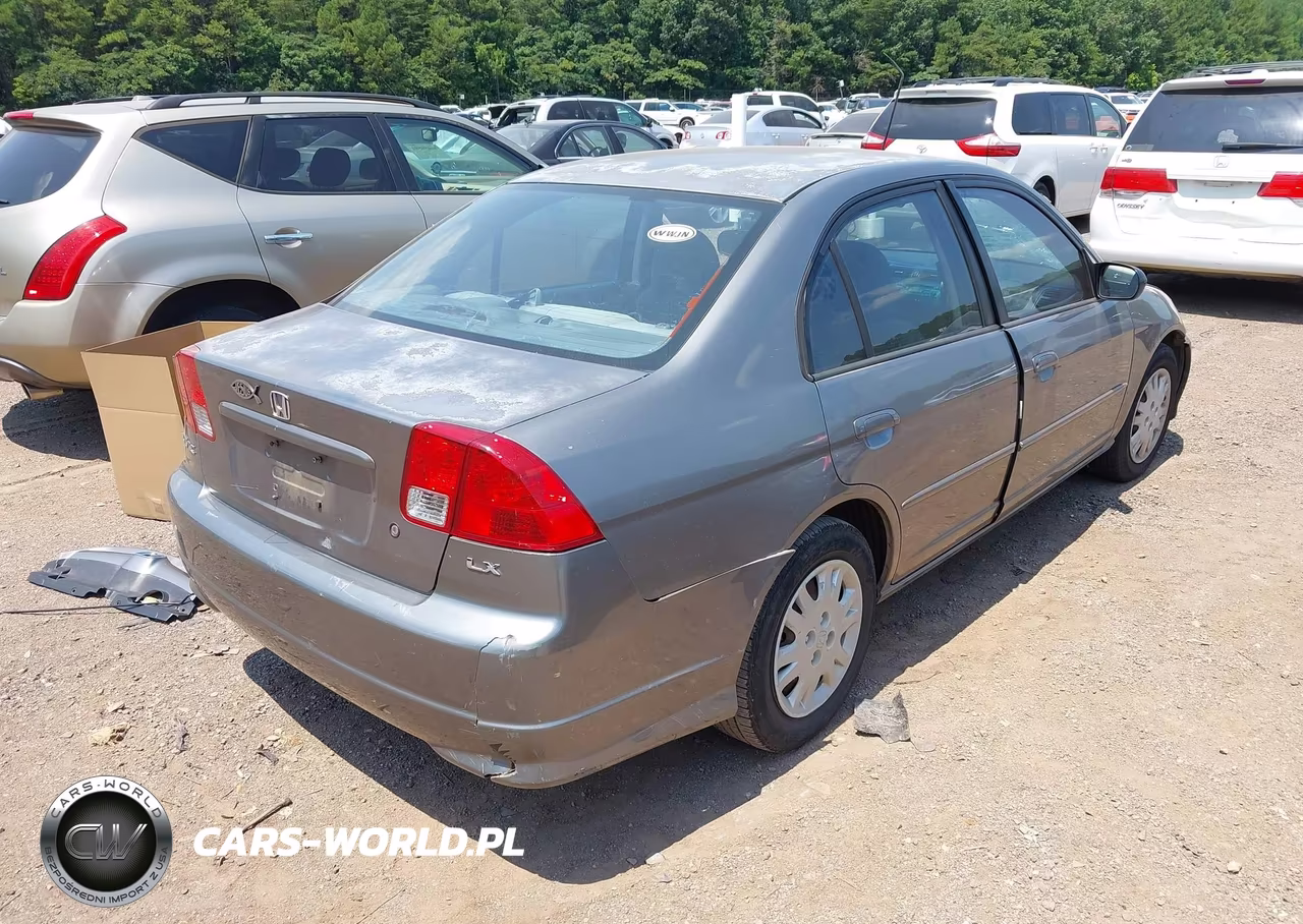 2005 Honda Civic Lx VIN:2HGES16575H582241 - 4