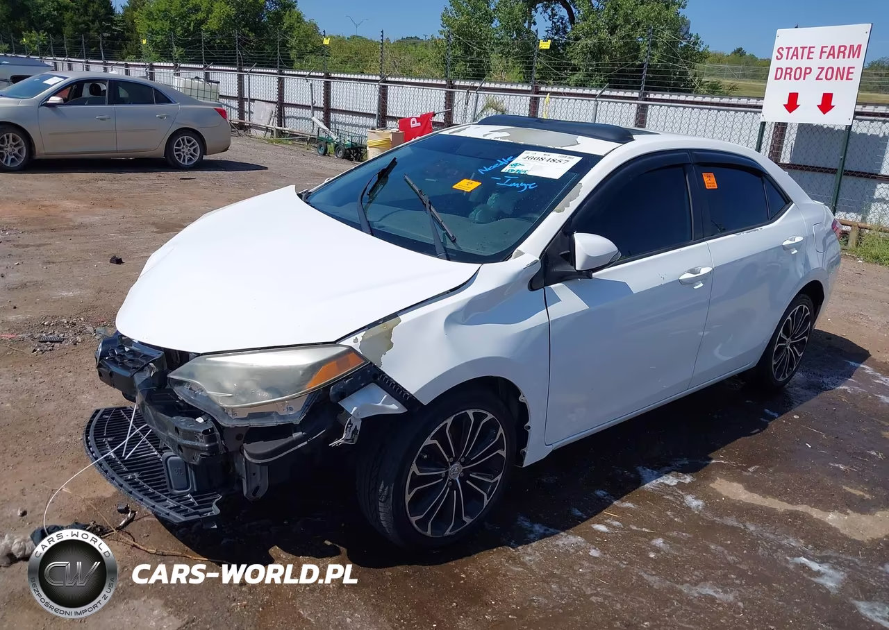 2015 Toyota Corolla S Premium VIN:5YFBURHE3FP193146 - 2