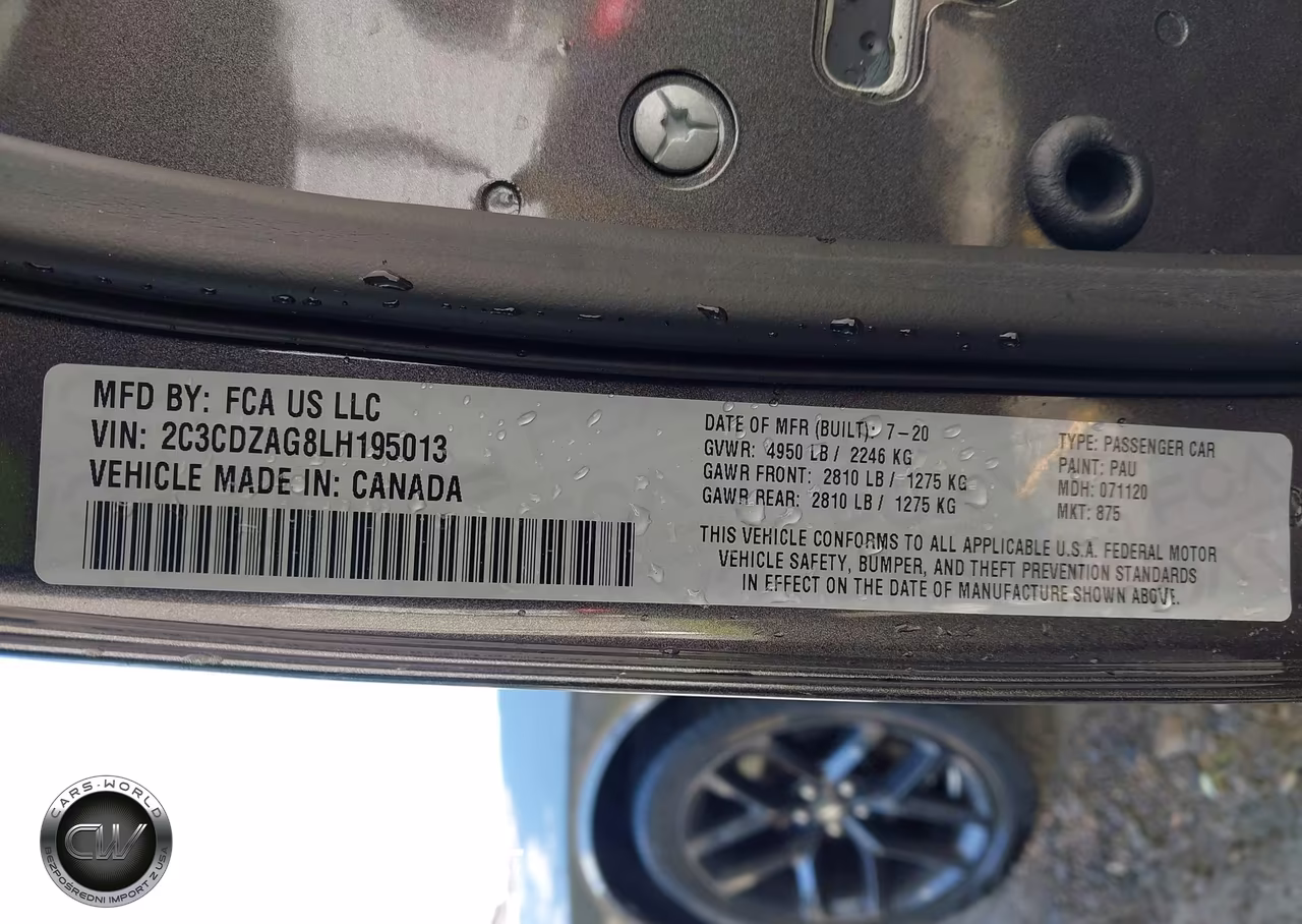 2020 Dodge Challenger Sxt VIN:2C3CDZAG8LH195013 - 9
