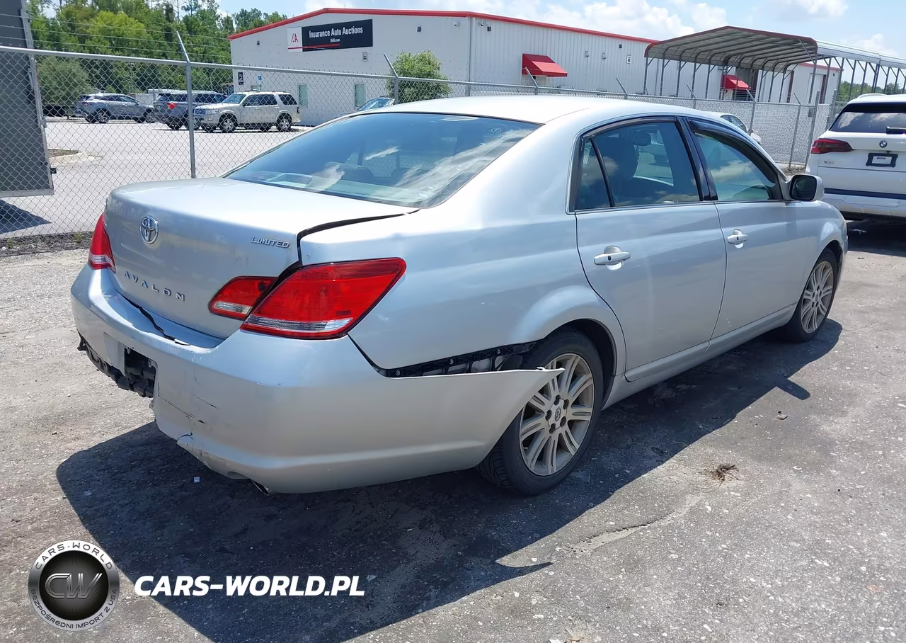 2007 Toyota Avalon Limited VIN:4T1BK36B57U243993 - 4