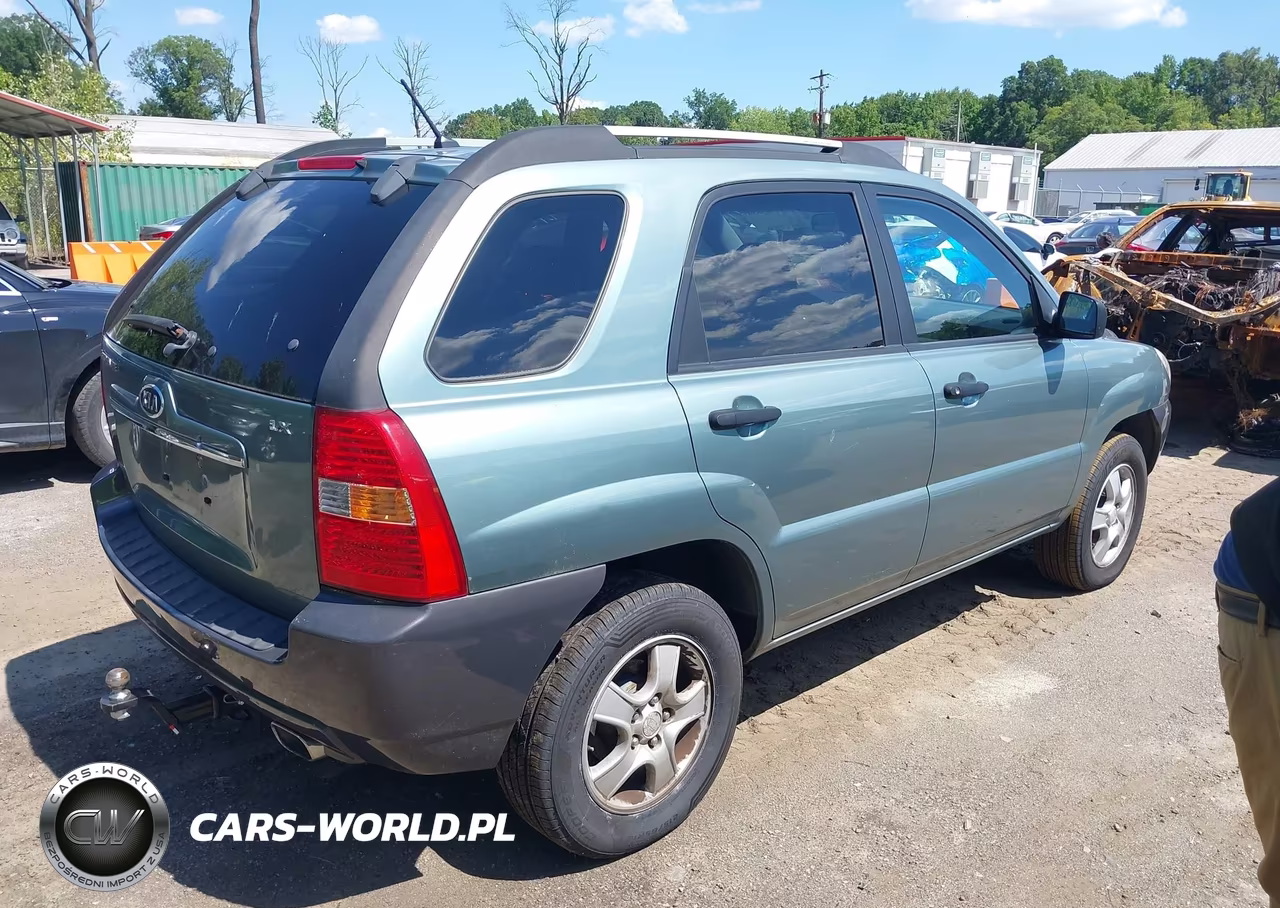 2007 Kia Sportage Lx VIN:KNDJF724877358430 - 4