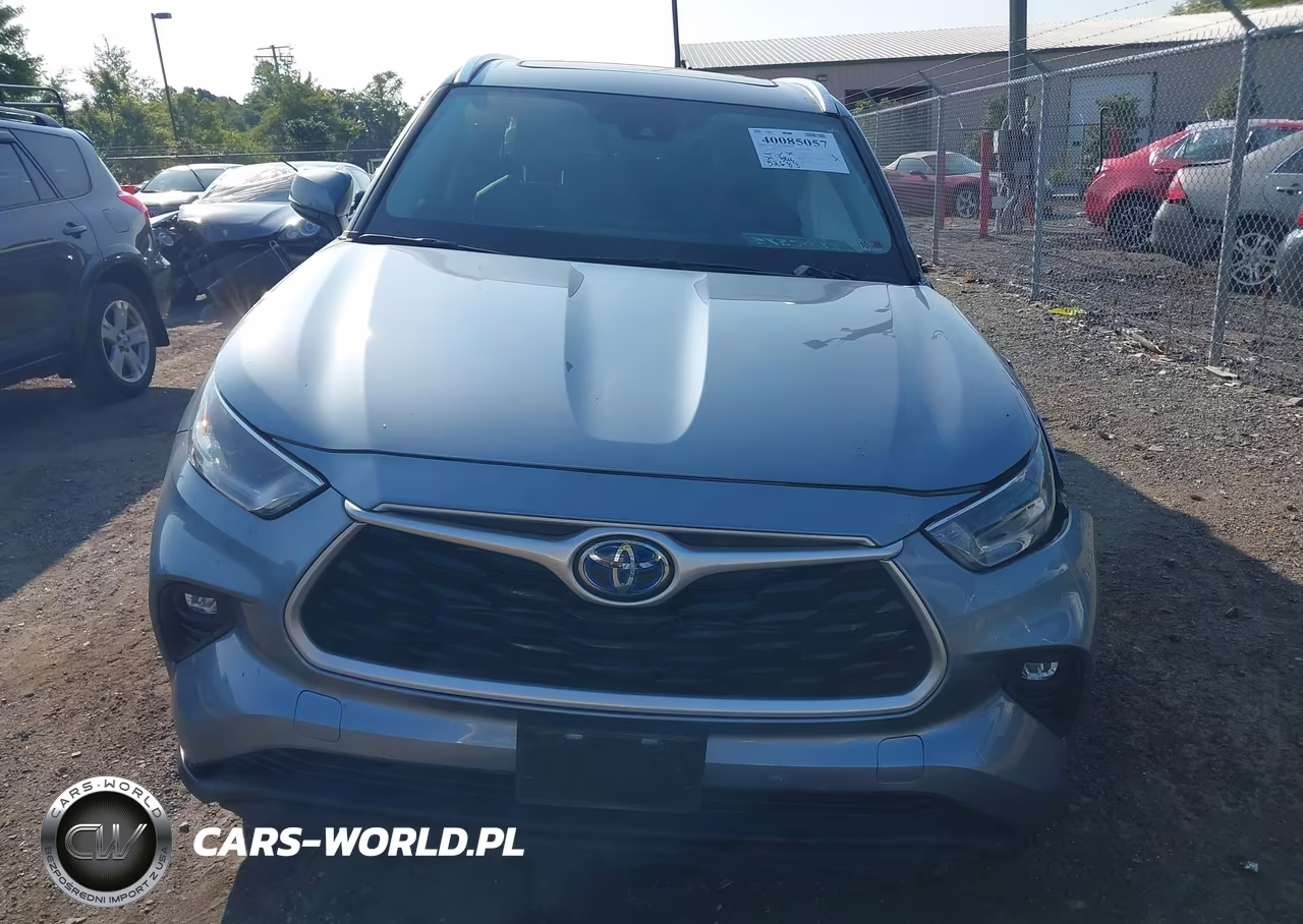 2021 Toyota Highlander Hybrid Xle VIN:5TDHBRCH8MS069136 - 12