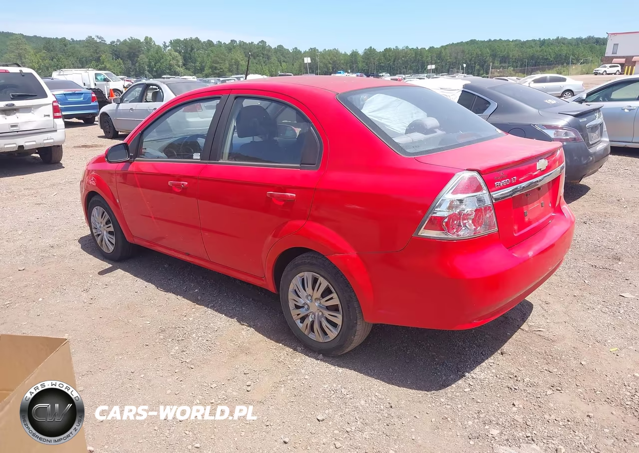 2009 Chevrolet Aveo Lt VIN:KL1TD56EX9B660766 - 3