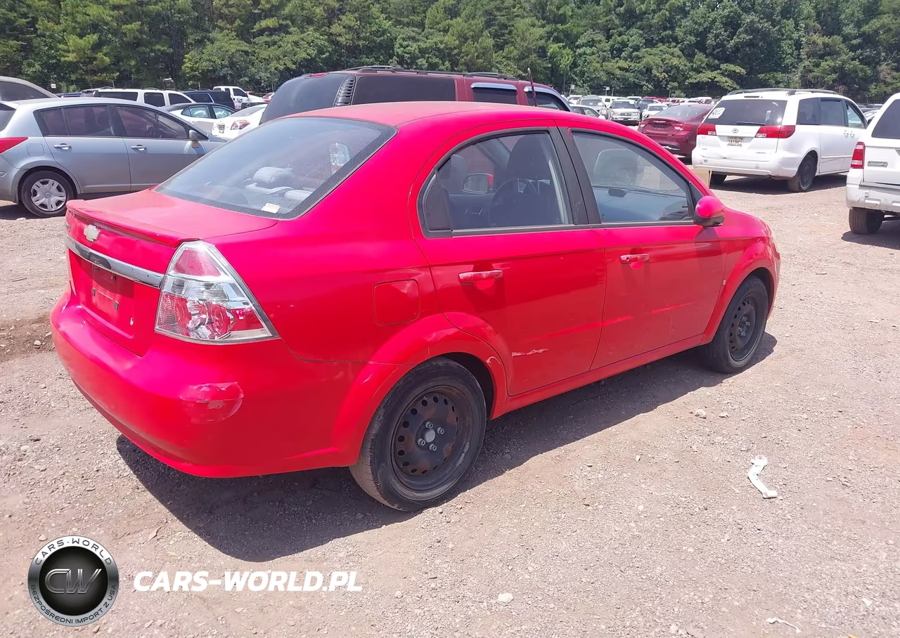 2009 Chevrolet Aveo Lt VIN:KL1TD56EX9B660766 - 4