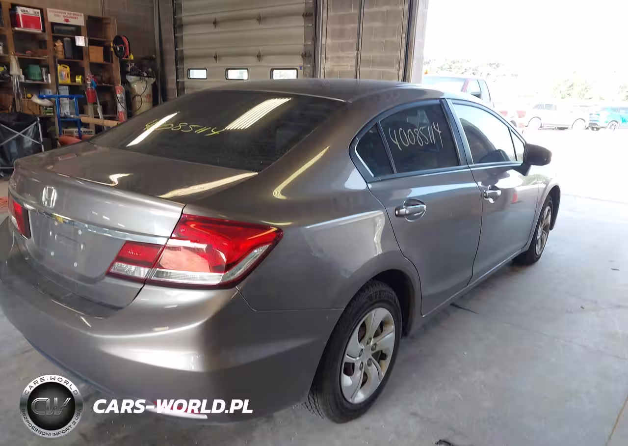 2014 Honda Civic Lx VIN:19XFB2F52EE211444 - 4