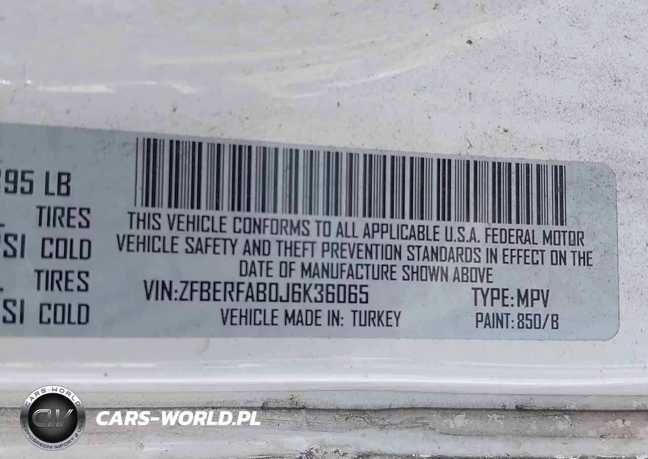 2018 Ram Promaster City Tradesman VIN:ZFBERFAB0J6K36065 - 9