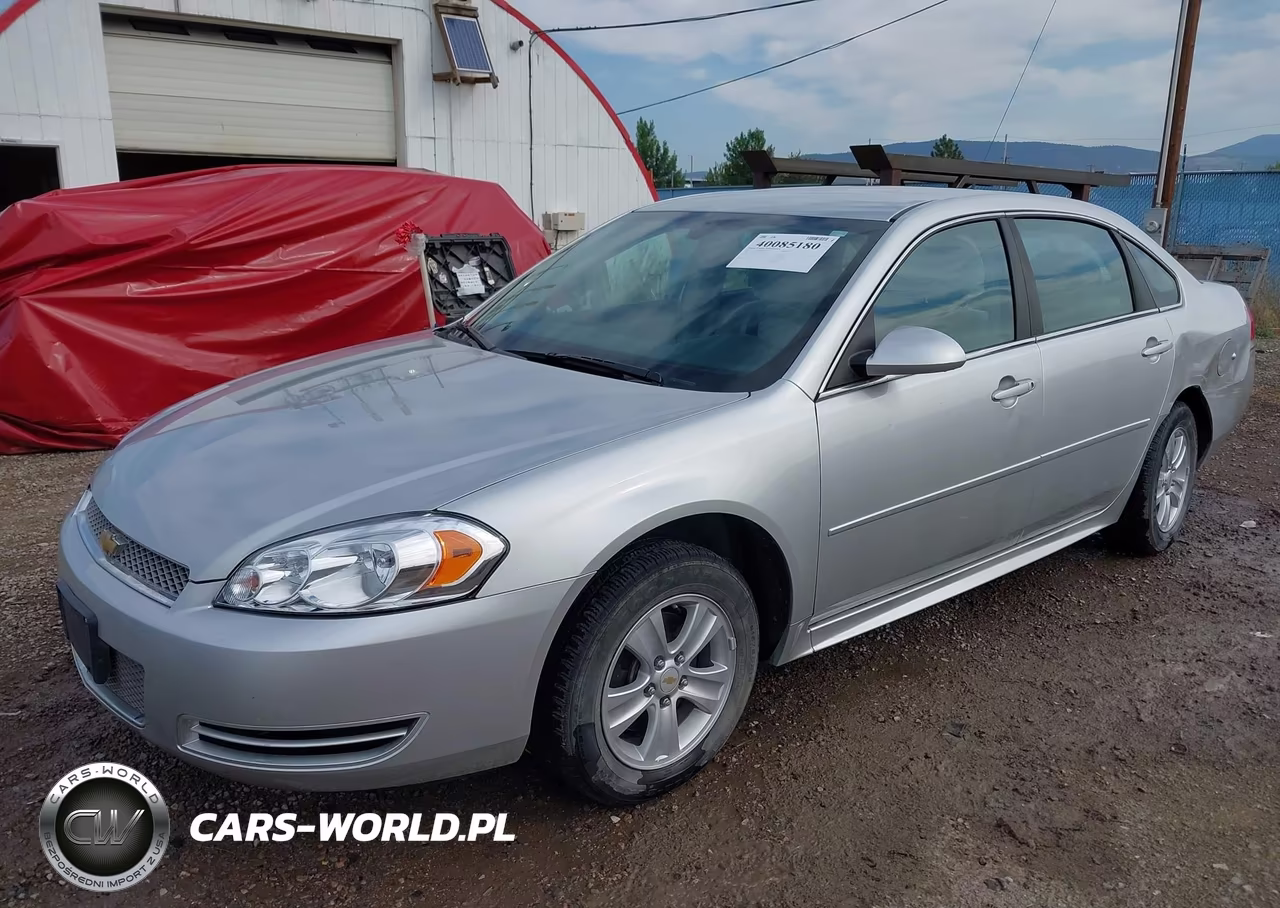 2013 Chevrolet Impala Ls VIN:2G1WF5E36D1108456 - 2