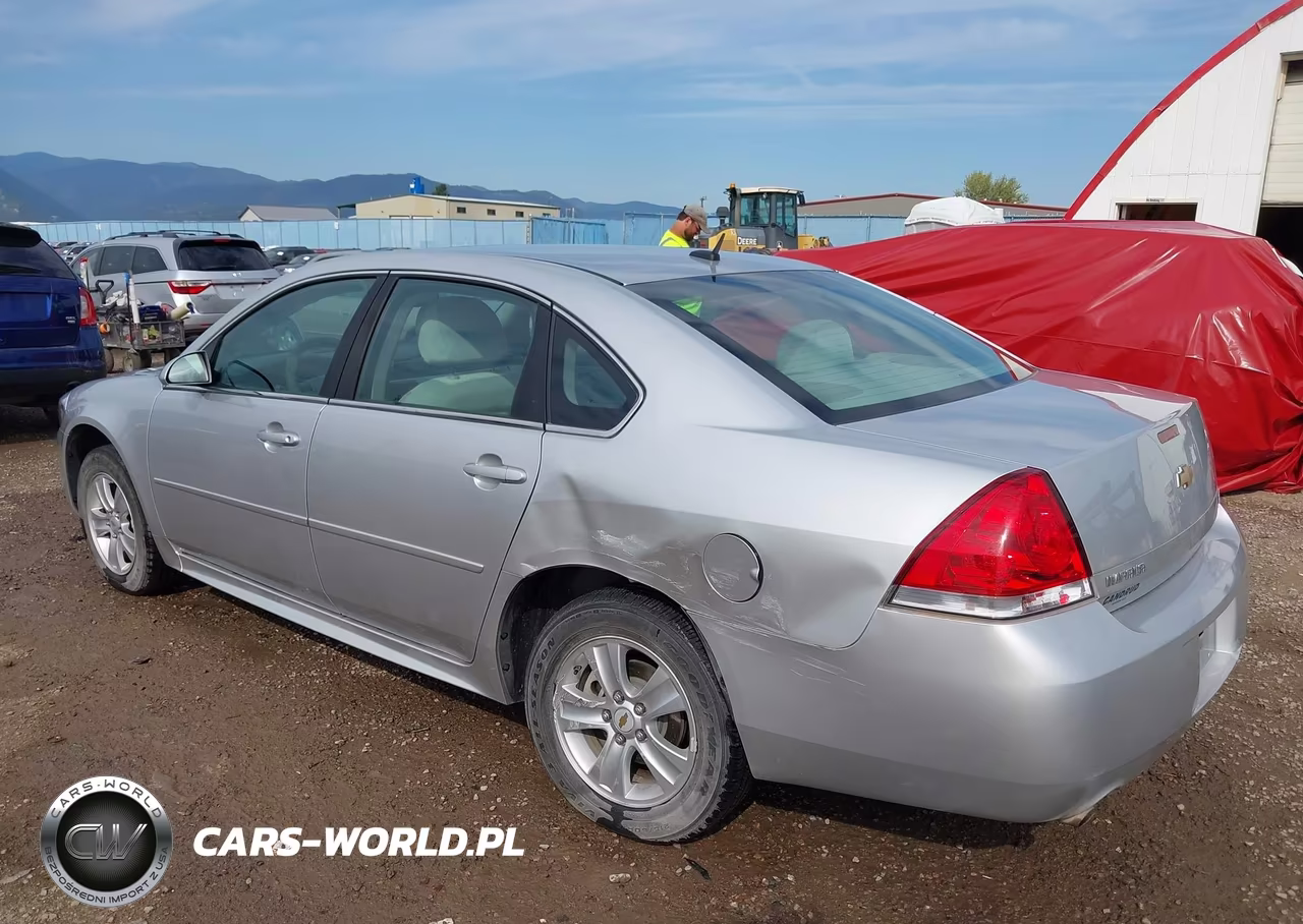 2013 Chevrolet Impala Ls VIN:2G1WF5E36D1108456 - 3