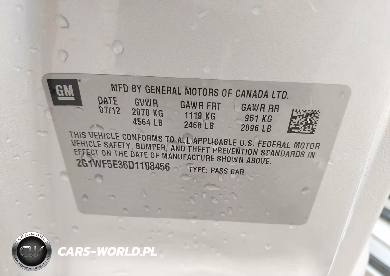 2013 Chevrolet Impala Ls VIN:2G1WF5E36D1108456 - 9
