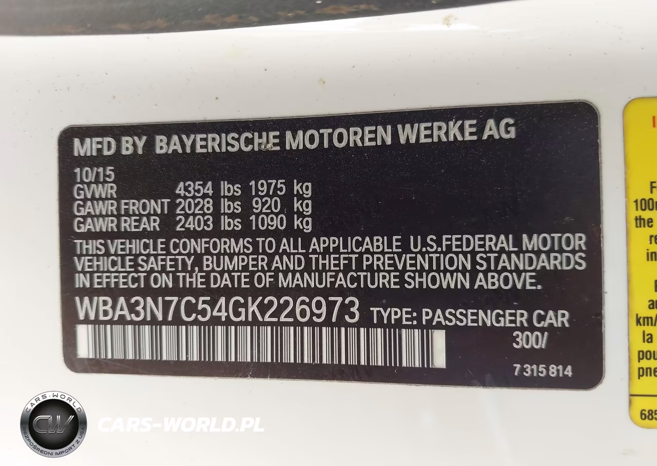 2016 BMW 428I VIN:WBA3N7C54GK226973 - 9