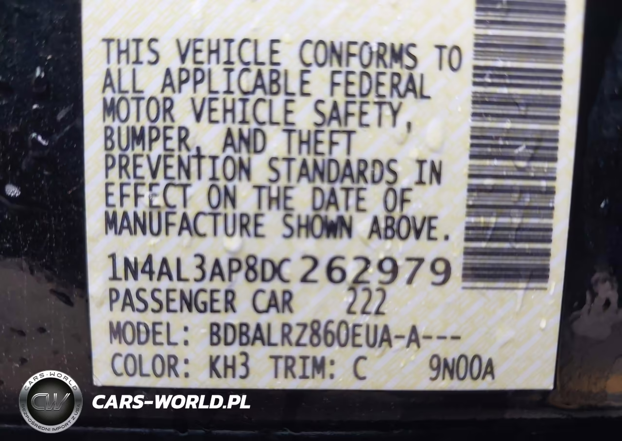 2013 Nissan Altima 2.5 S VIN:1N4AL3AP8DC262979 - 9