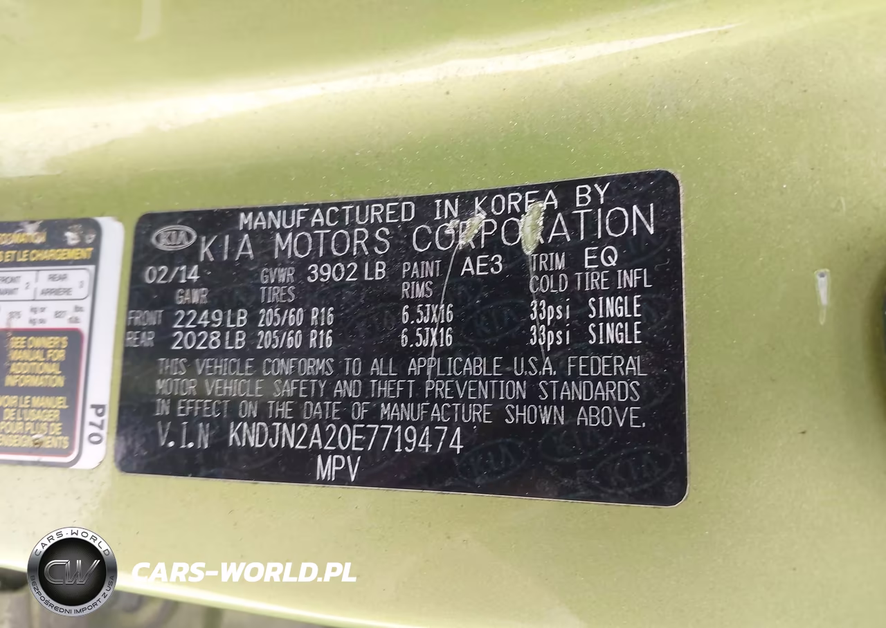 2014 Kia Soul VIN:KNDJN2A20E7719474 - 9