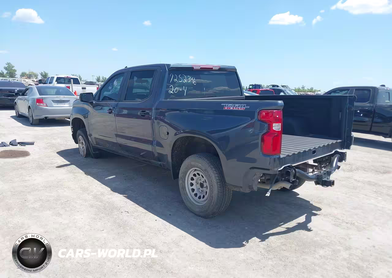 2021 Chevrolet Silverado K1500 Lt Trail Boss VIN:1GCPYFED7MZ408616 - 3