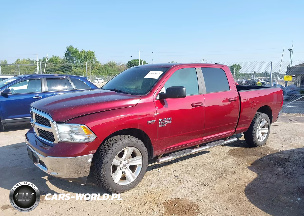 2019 Ram 1500 Classic Slt 4X4 6'4 Box VIN:1C6RR7TT5KS567606 - 2