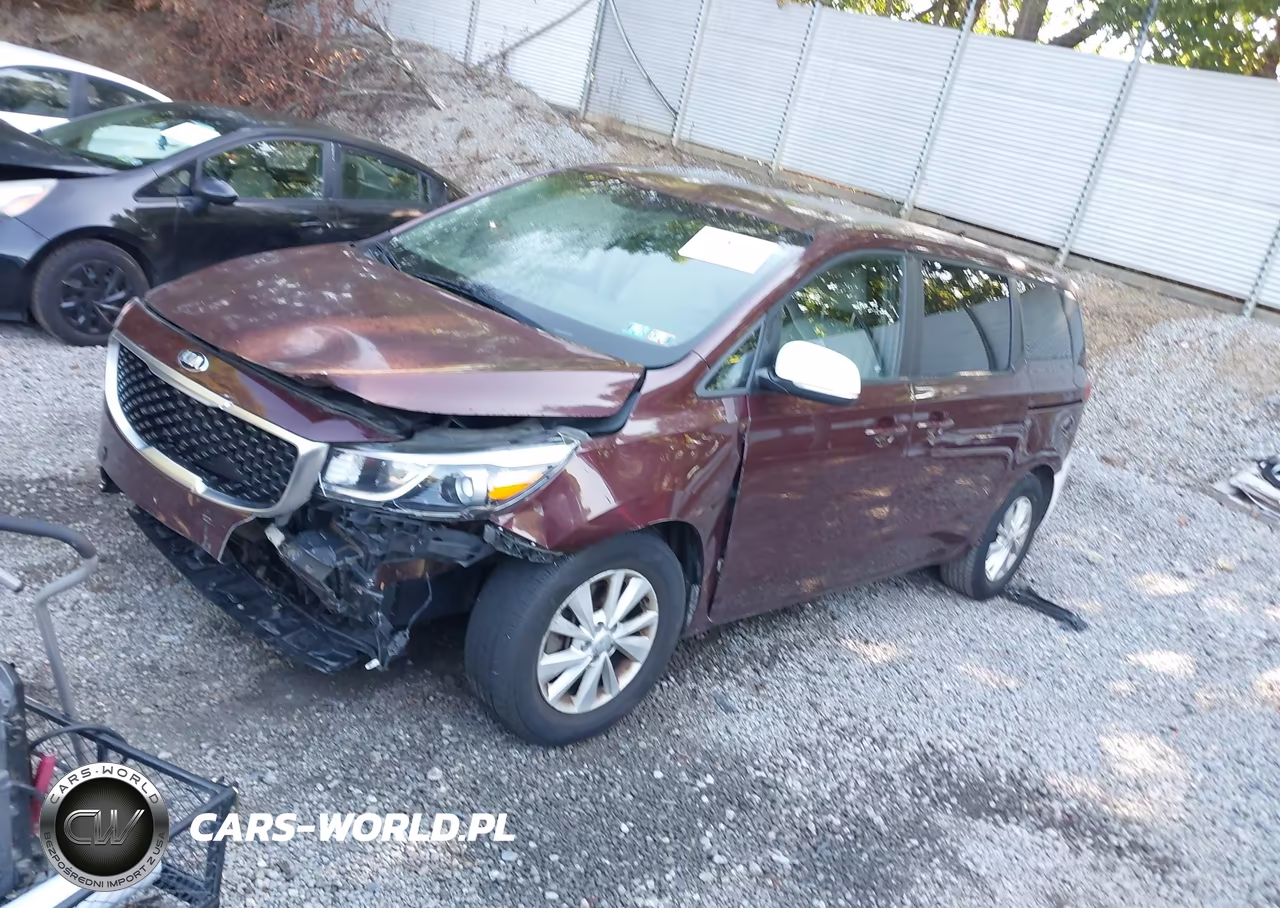 2017 Kia Sedona Lx VIN:KNDMB5C15H6226038 - 2