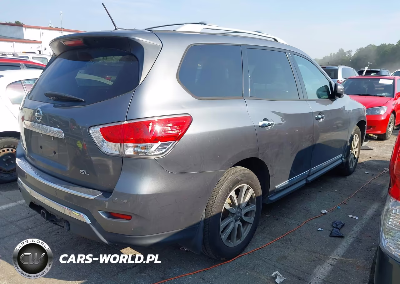 2016 Nissan Pathfinder Sl VIN:5N1AR2MN9GC620037 - 4