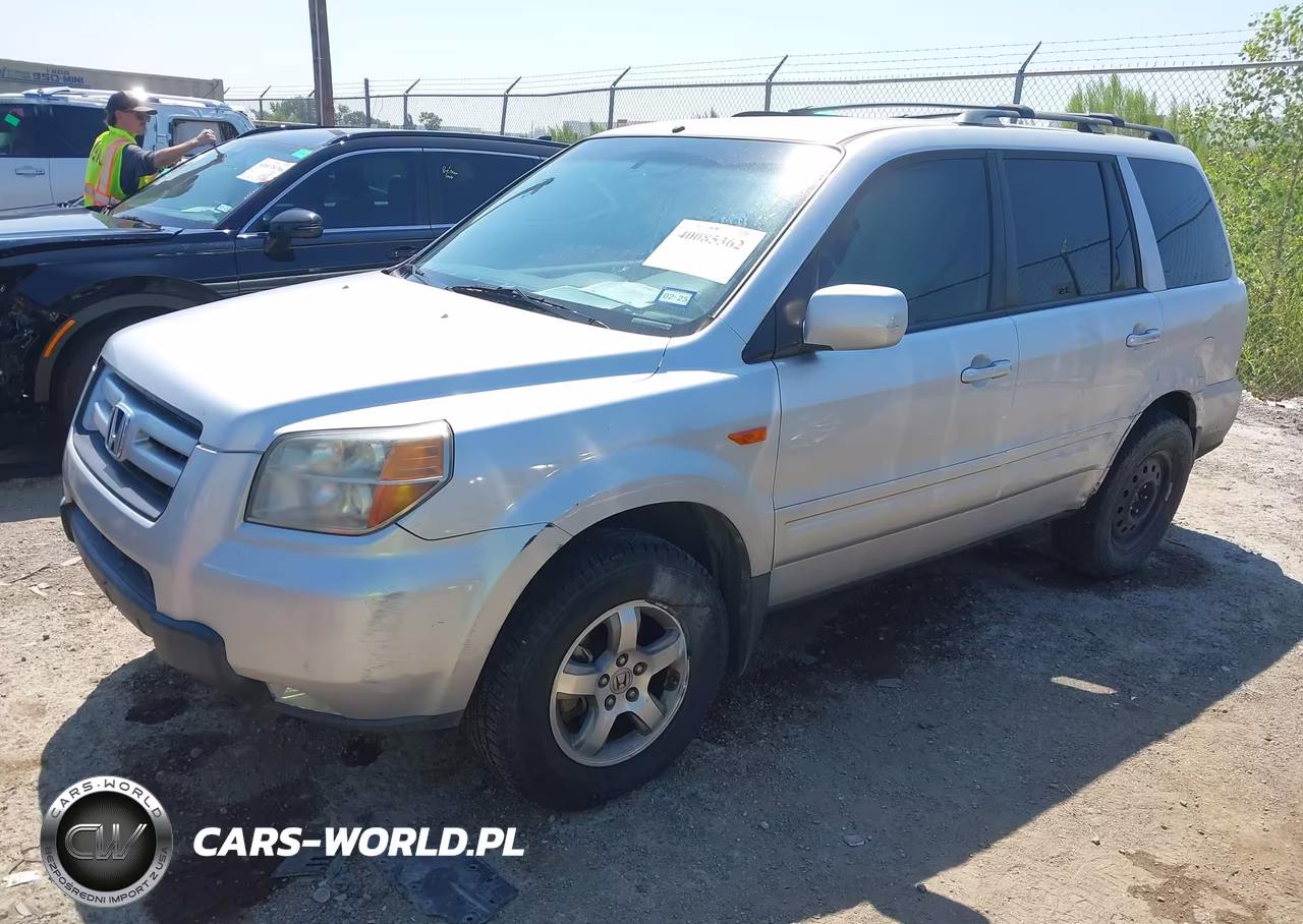 2008 Honda Pilot Ex VIN:5FNYF28408B000789 - 2