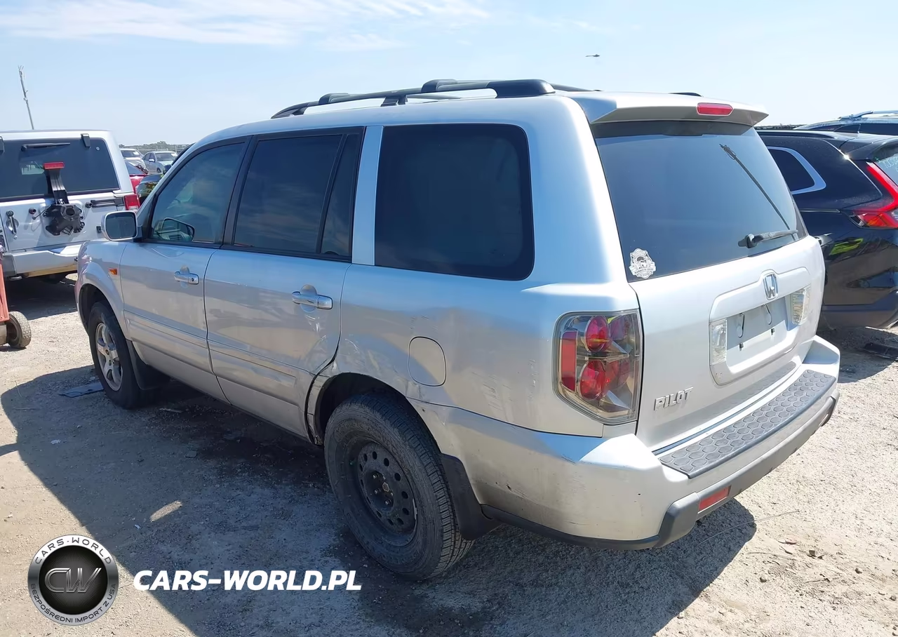 2008 Honda Pilot Ex VIN:5FNYF28408B000789 - 3