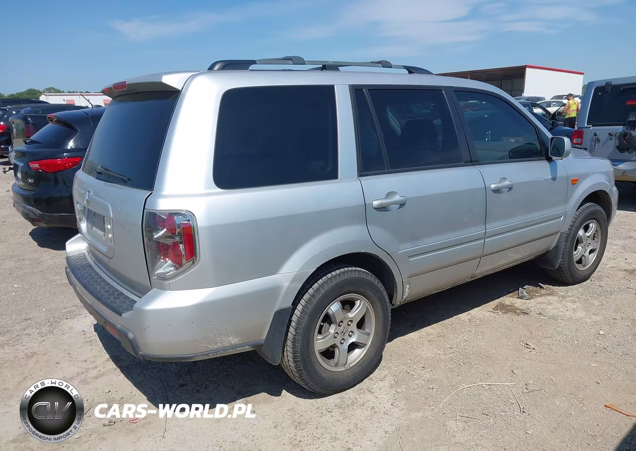 2008 Honda Pilot Ex VIN:5FNYF28408B000789 - 4