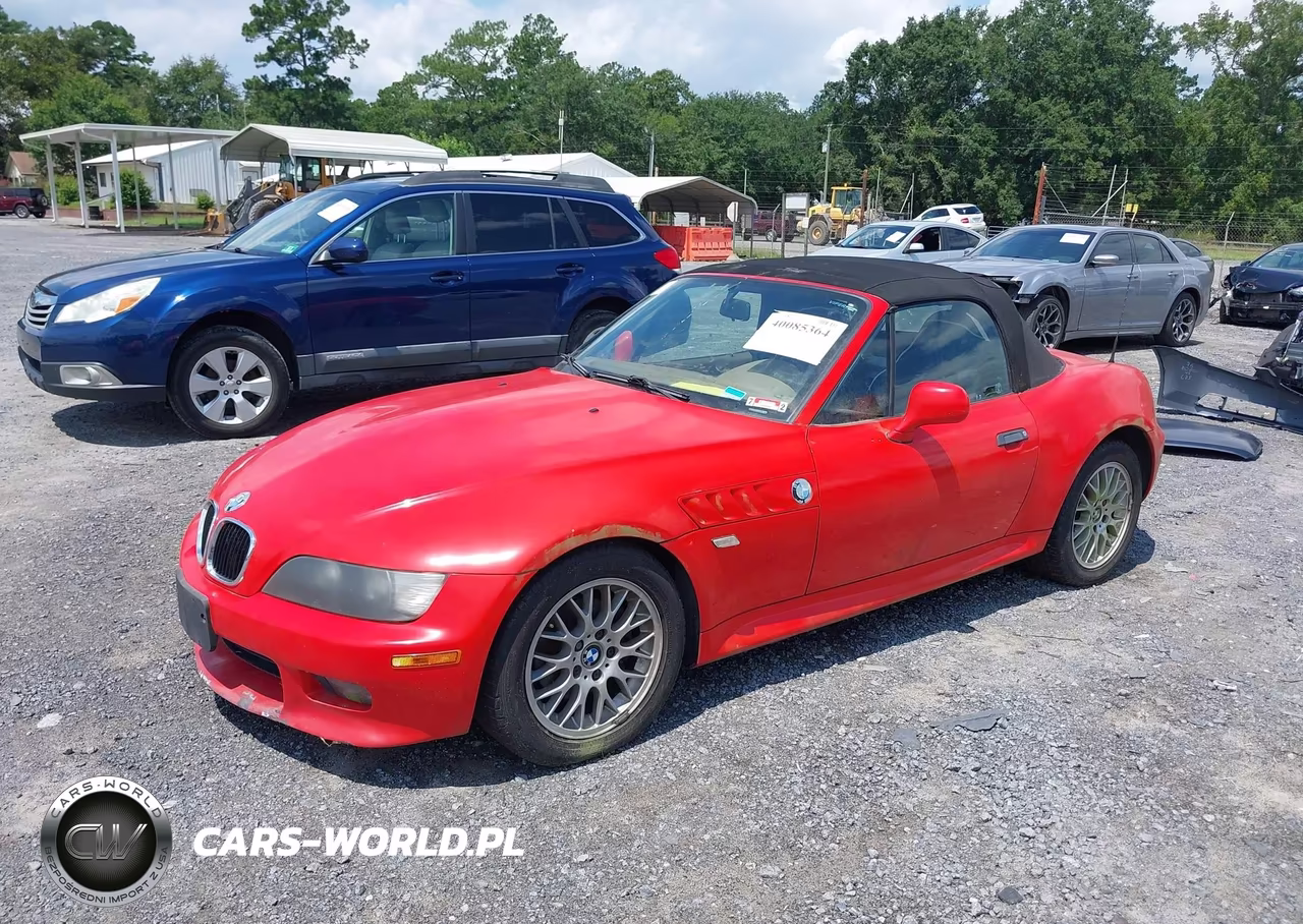 2000 BMW Z3 2.3 VIN:WBACH9345YLM91651 - 2