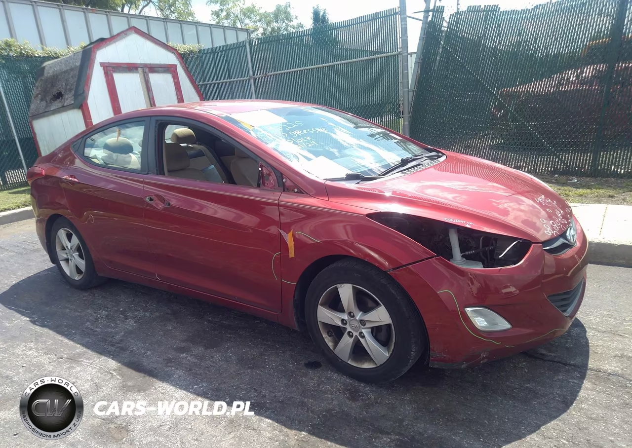 2013 Hyundai Elantra Gls VIN:5NPDH4AE3DH206045 - 6