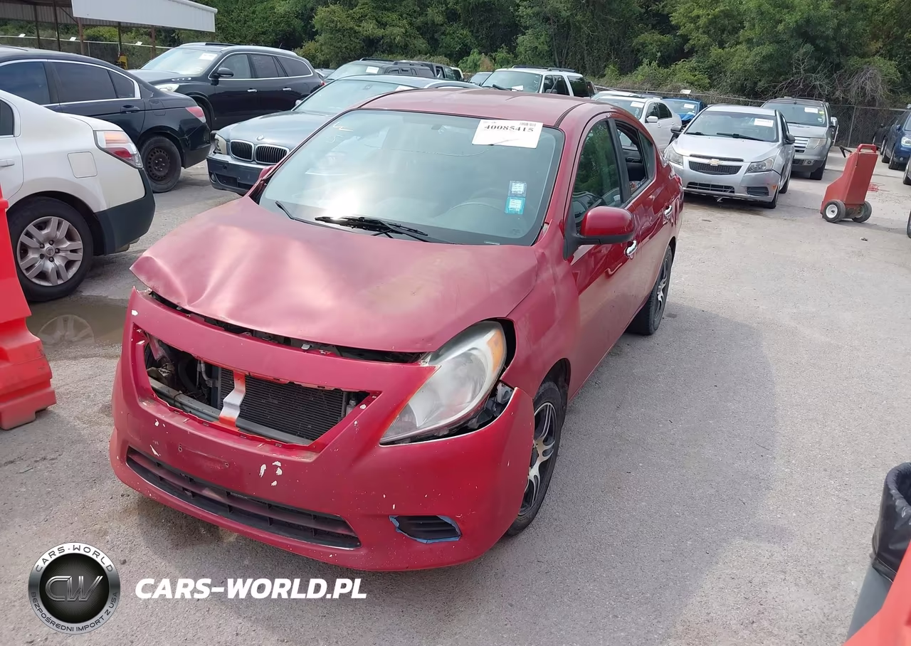 2013 Nissan Versa 1.6 Sv VIN:3N1CN7AP6DL874125 - 2
