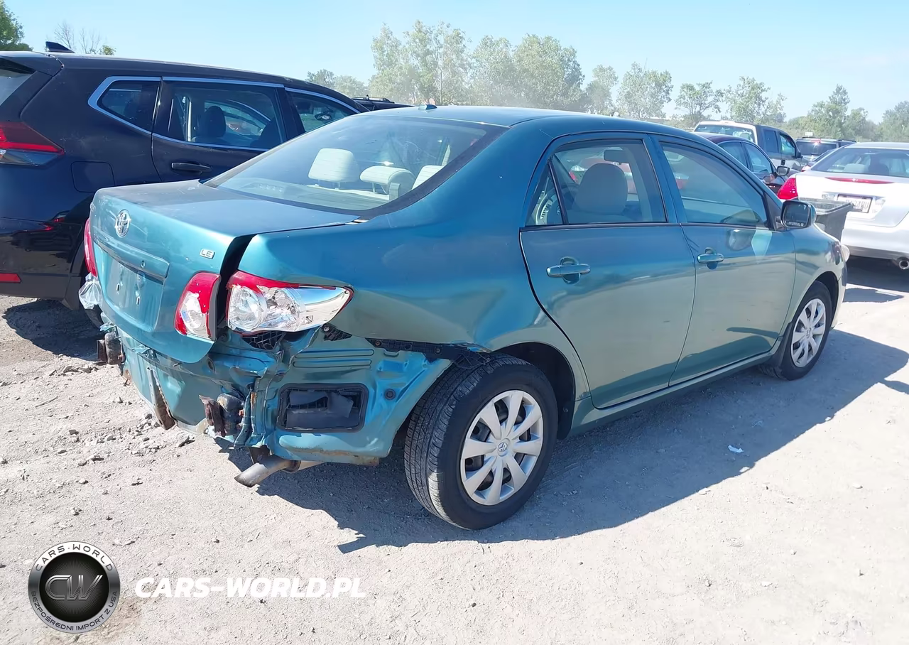 2010 Toyota Corolla Le VIN:JTDBU4EE9A9105383 - 4