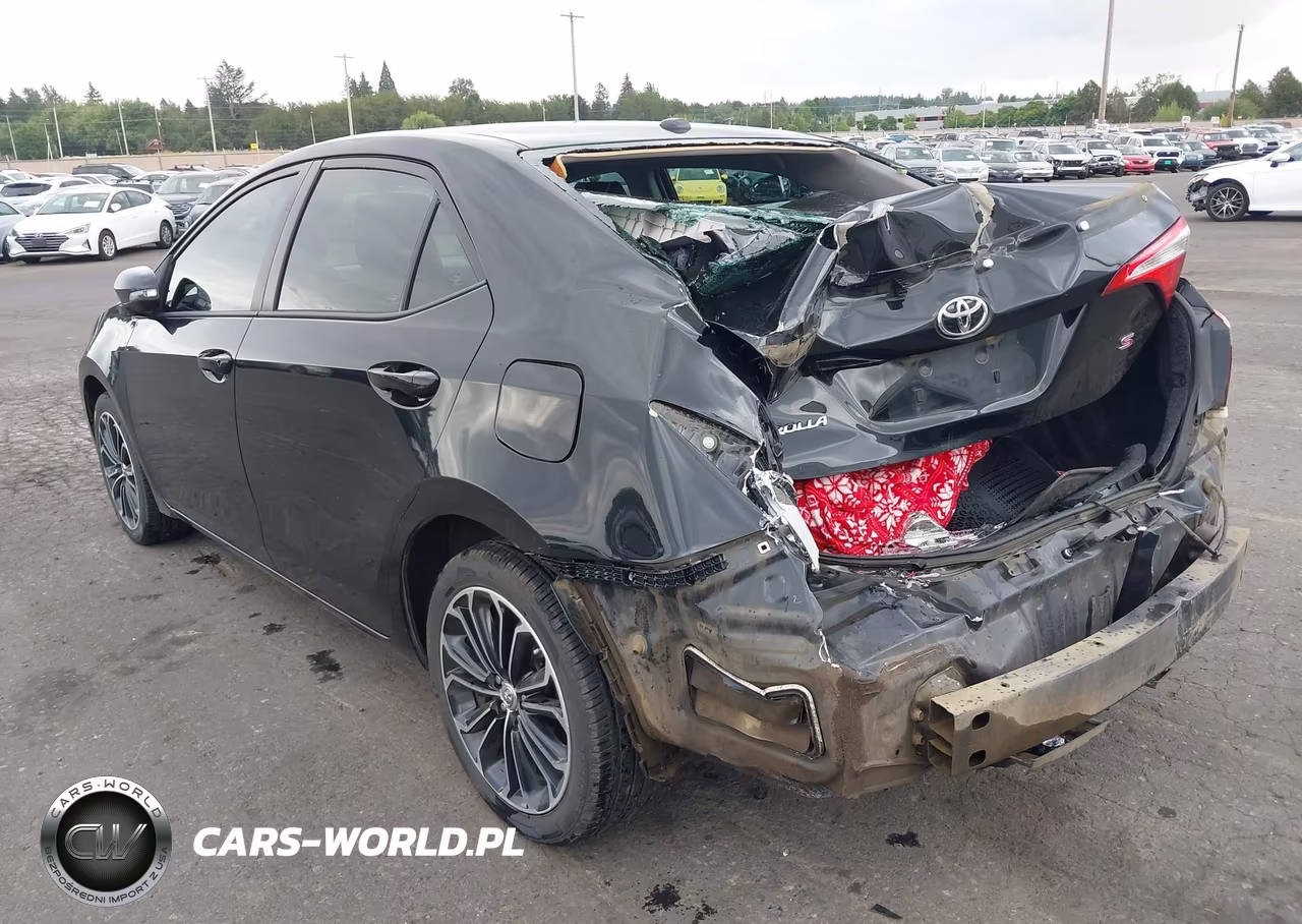 2015 Toyota Corolla S Plus VIN:5YFBURHE1FP363469 - 3