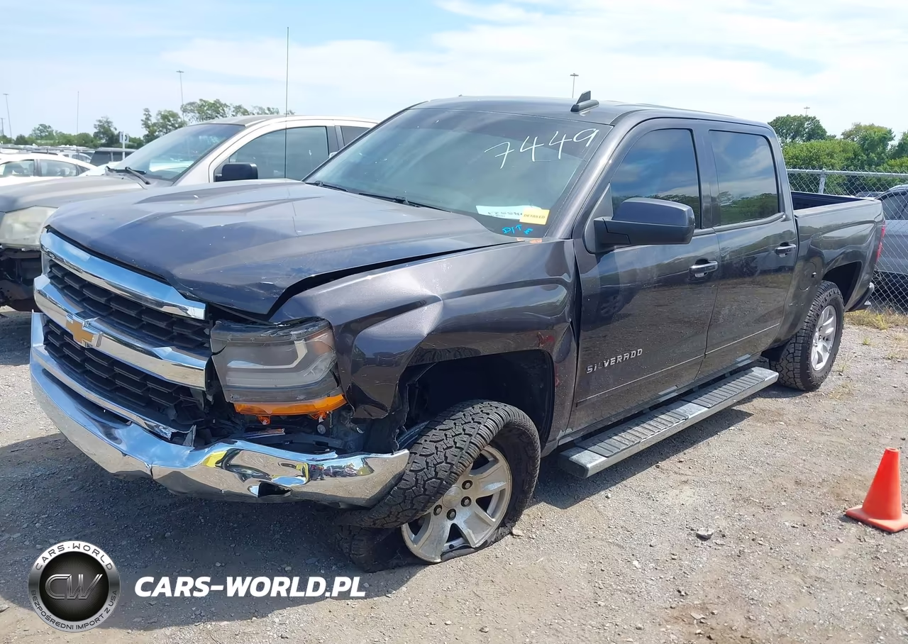 2016 Chevrolet Silverado 1500 1Lt VIN:3GCPCREC0GG117449 - 2