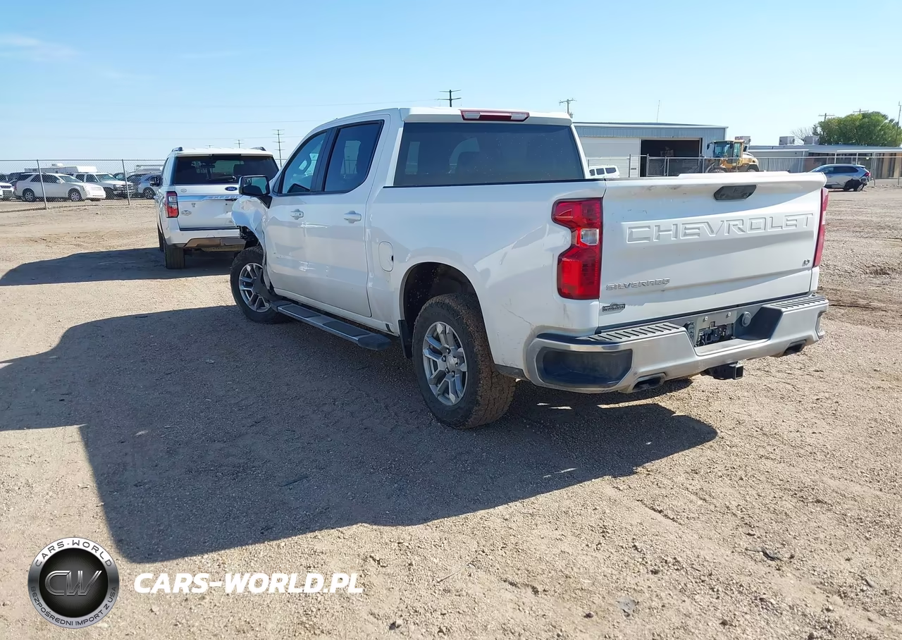 2022 Chevrolet Silverado 1500 4Wd Standard Bed Lt VIN:2GCUDDED8N1517969 - 3