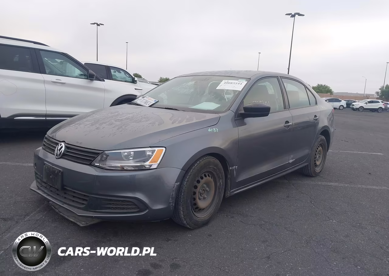 2014 Volkswagen Jetta 2.0L S VIN:3VW2K7AJ1EM332100 - 2