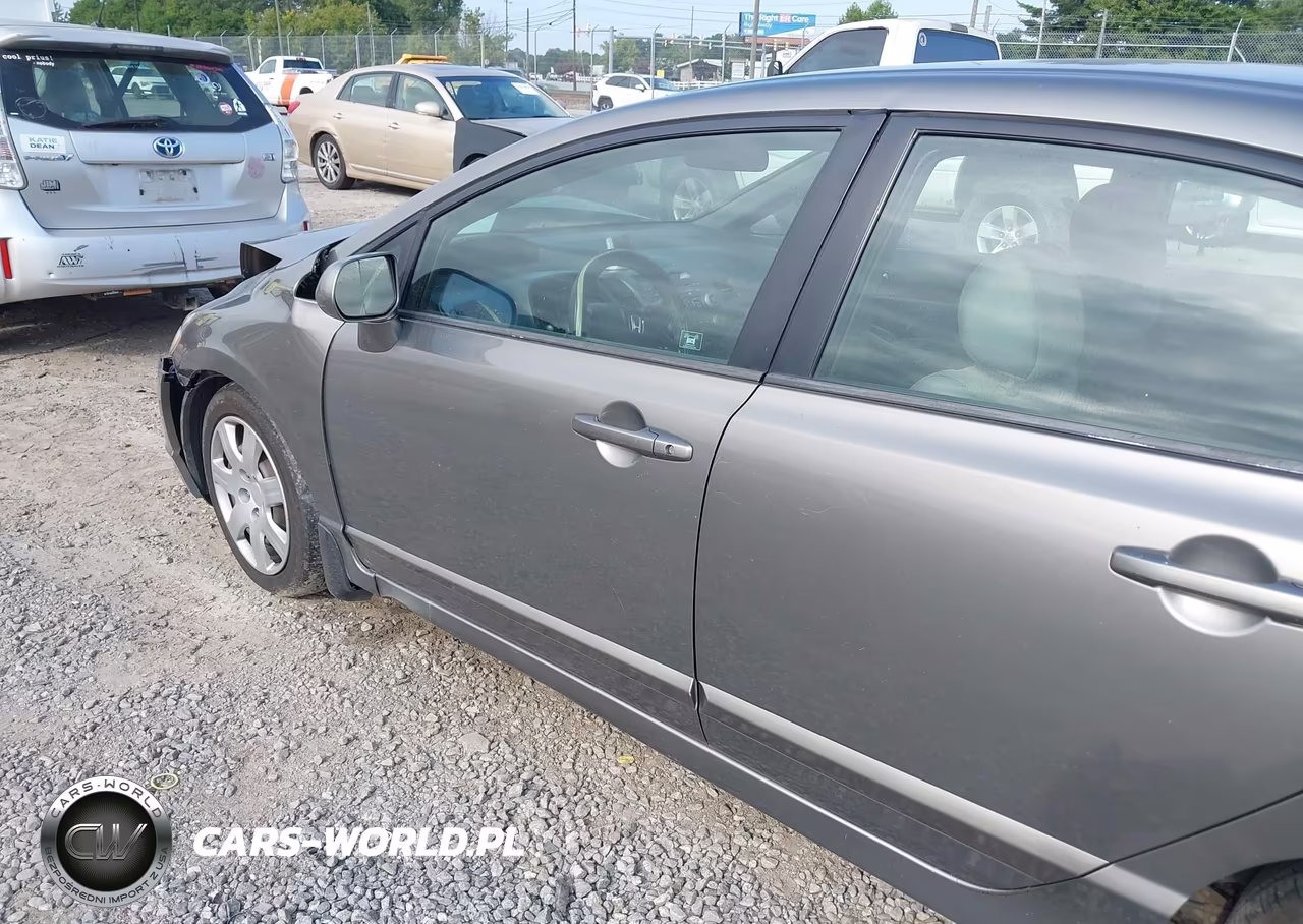 2007 Honda Civic Lx VIN:1HGFA16517L028609 - 12